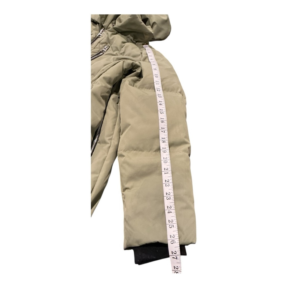 Orolay Women’s Olive Green Puffer Jacket Size Small Hooded Winter Coat - Picture 7 of 12